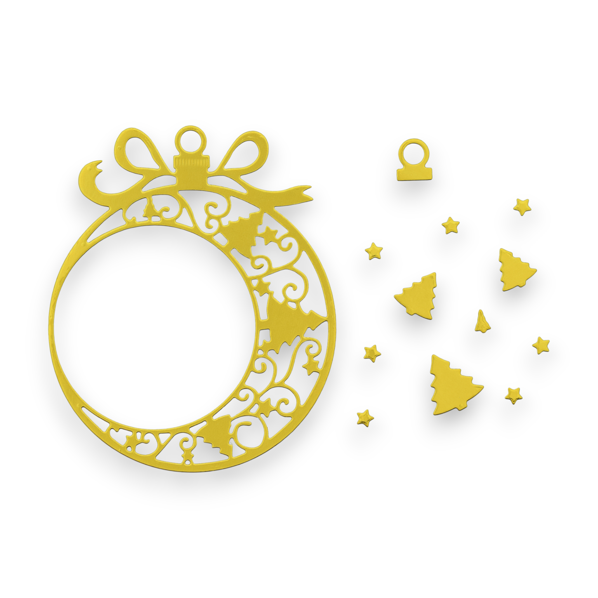 Christmas Tree Bauble - Steel Cutting Die Set